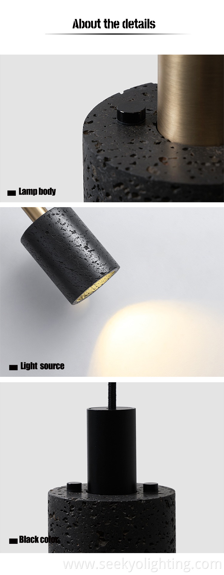 The black stone shade of the pendant lamp creates a soft and warm glow, perfect for creating an inviting ambiance in the dining room. The black stone shade of the pendant lamp creates a soft and warm glow, perfect for creating an inviting ambiance in the dining room.